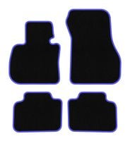 Dywaniki welurowe CARLUX-BLUE do BMW 2 F45 Active Tourer, czarne
