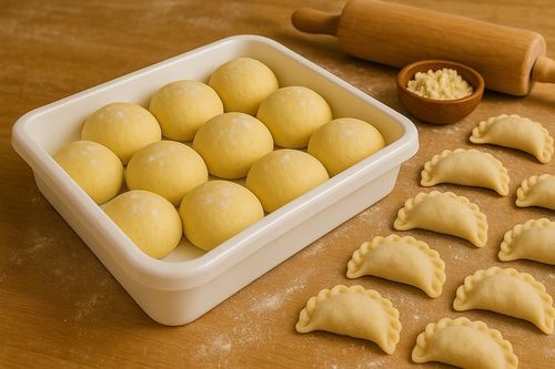 Pojemnik 40x30 z pokrywką do dojrzewania ciasta na pizzę gastronomiczny na Arena.pl