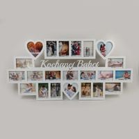 Multirama ramka na zdjęcia z napisem  Kochanej Babci 22 zdjęć serca