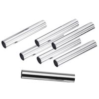 30x Rurki Cukiernicze Foremki Stalowe do Rurek z Kremem Ciastek 8 cm