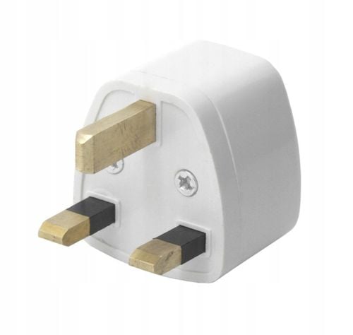 2x Przejściówka Angielska Adapter Polska Anglia Wtyczka typ G EU UK na Arena.pl