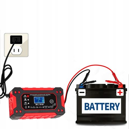 PROSTOWNIK ŁADOWARKA DO AKUMULATORA LCD 12V 10A FUNKCJA NAPRAWY AUTOMAT na Arena.pl