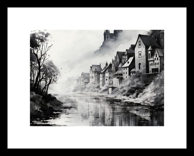 Plakat 18x13cm Mglisty Refleks zdjęcie 3