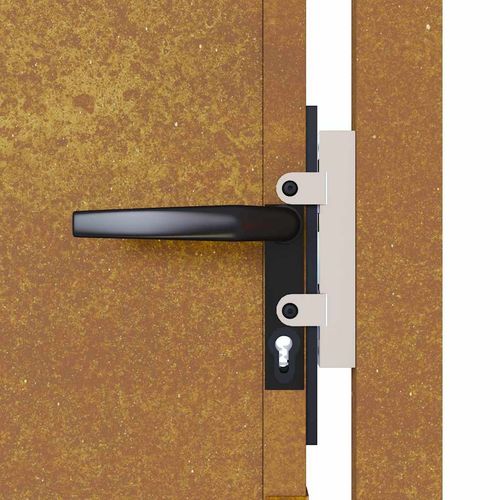 Furtka ogrodowa, 105x80 cm, stal kortenowska na Arena.pl