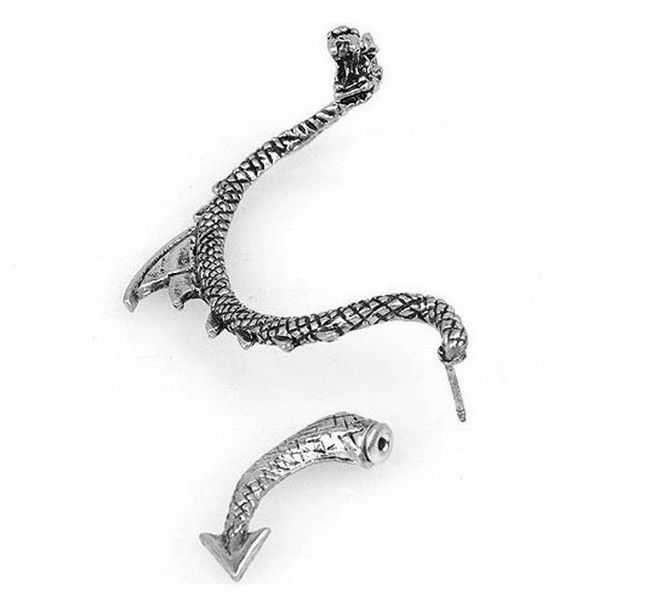 KOLCZYK NAUSZNICA SMOK DRAGON E02 zdjęcie 5