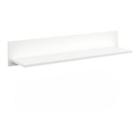 Półka wisząca, ścienna, loft, 100x20x18 cm, biały, mat | TYLETEGOTU