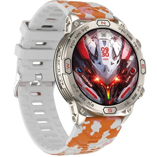SMARTWATCH ZEGAREK WATCH AMOLED 5 ATM SP02 MĘSKI SMART ROZMOWY SPORT OPASKA KC86 na Arena.pl
