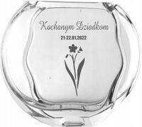 Wazon z grawer PREZENT dla Dziadków Babci Dziadka