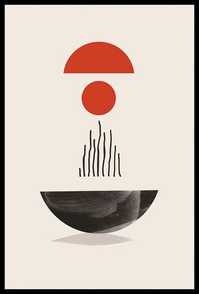 Plakat 40x60cm Półokrągła Forma zdjęcie 2