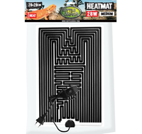 REPTILE NOVA Mata grzewcza 28W do terrarium energooszczędna MEDIUM 28x28cm