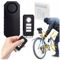 Zabezpieczenie rowerowe alarm Becke bezprzewodowy alarm rowerowy na pilot