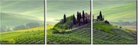 90 80CM OBRAZ T3 ELEM GOSPODARSTWO TOSKANII DRUK ŚCIENNY