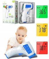 TERMOMETR MEDYCZNY PODCZERWIEŃ BEZDOTYKOWY Baterie