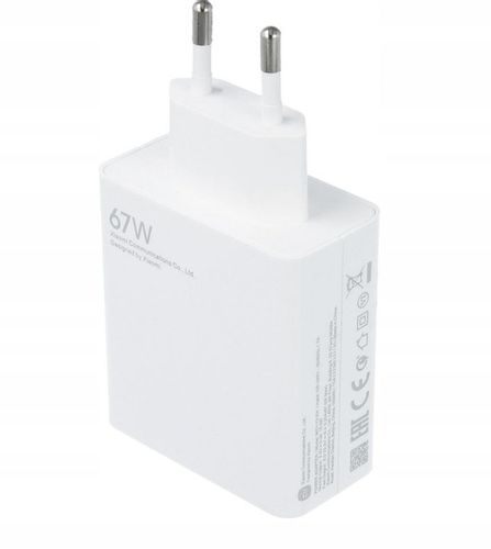 ORYGINALNA ŁADOWARKA SIECIOWA XIAOMI MDY 12-EU TURBO CHARGE 67W NOWA na Arena.pl