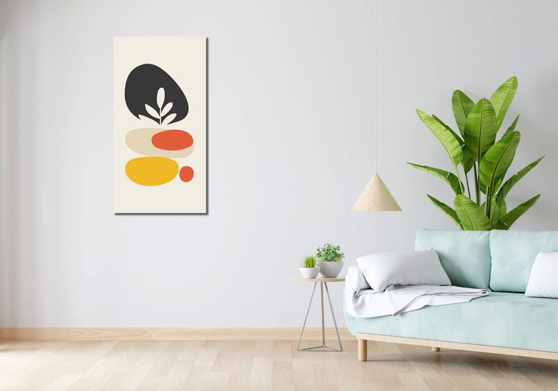 Obraz 50x100cm Botaniczna Spójność zdjęcie 2