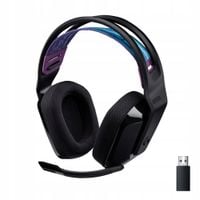 Słuchawki Logitech G535 Lightspeed Gamingowe Czarne Radiowe bezprzewodowe