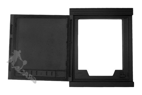 DRZWI D6 LEWE - 46X38 CM ŻELIWNE PIECOWE WĘDZARNIA DRZWICZKI ŻELIWNE na Arena.pl