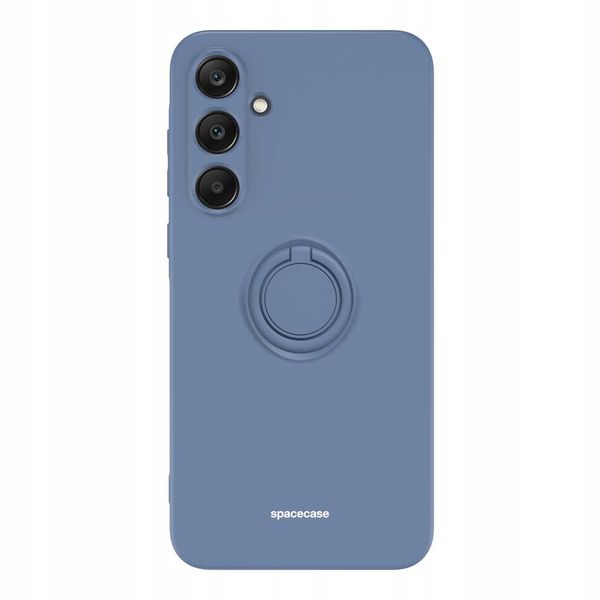 Spacecase Silicone Ring Galaxy A35 5G Blue zdjęcie 7