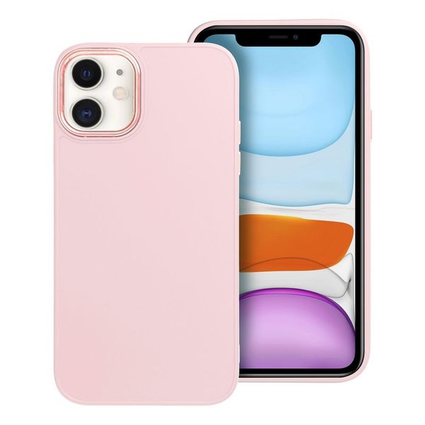 Futerał FRAME do IPHONE 11 pudrowy róż zdjęcie 1