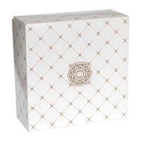 pudełko na tort 30x30x12cm rozeta 10szt kram ^
