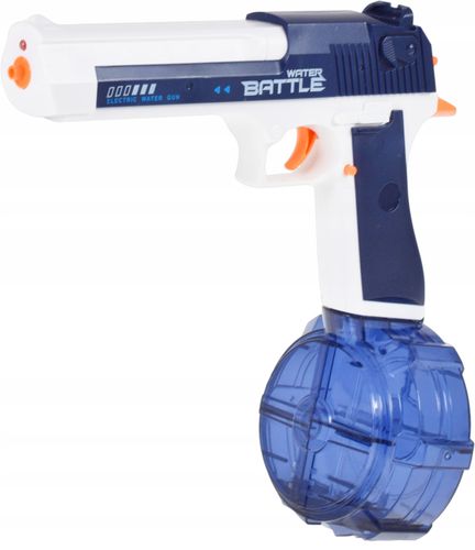 ELEKTRYCZNY AUTOMAT PISTOLET NA WODĘ DWA MAGAZYNKI AKU USB DLA DZIECI na Arena.pl