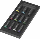 wkładka piankowa 9725 zyklop c, 1/2''zest.kl.nasadowy 11cz. - w05150115001