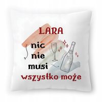 Poduszka Dla Laury Na Urodziny Imieniny Na Prezent Z Nadrukiem Ze Zdjęciem