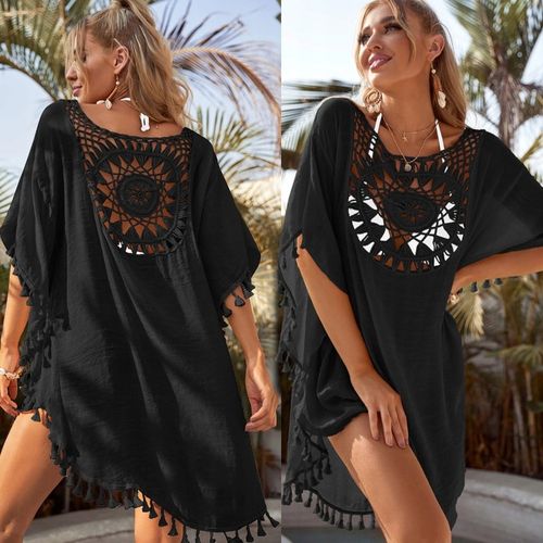 PAREO PLAŻOWA SUKIENKA TUNIKA BOHO NARZUTKA HAFT na Arena.pl