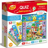 SMILY PLAY QUIZ ELEKTRYCZNY Świat wokół nas 280 pytań, dla dzieci 3-6 lat