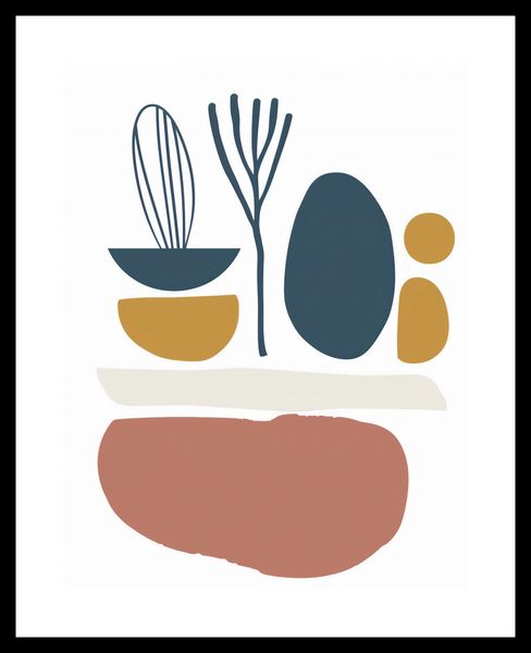 Plakat 50x65cm Stylowa Roślinność zdjęcie 3
