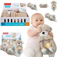 MIŚ WYDRA PRZYTULANKA USYPIANKA szumiąca fisher price usypiacz szumiś sen