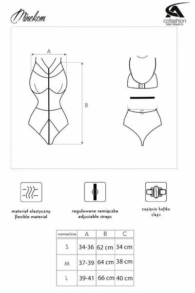 Body Minekom rozmiar - S zdjęcie 6