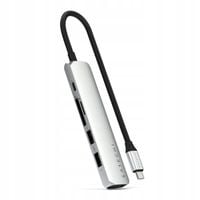 Hub USB Satechi 6-in-1 USB-C Slim Multiport Adapter USB-C