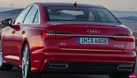 Audi A6 C8 Sedan Listwa CHROM Chromowana na klapę