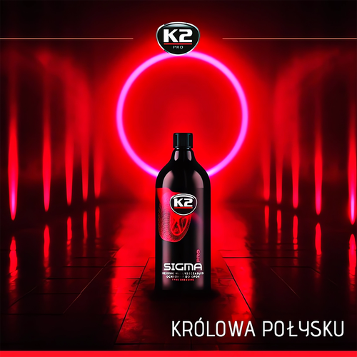 K2 SIGMA 1L DRESSING DO NABŁYSZCZANIA OPON SZCZOTKA DO FELG VIKAN APLIKATOR na Arena.pl