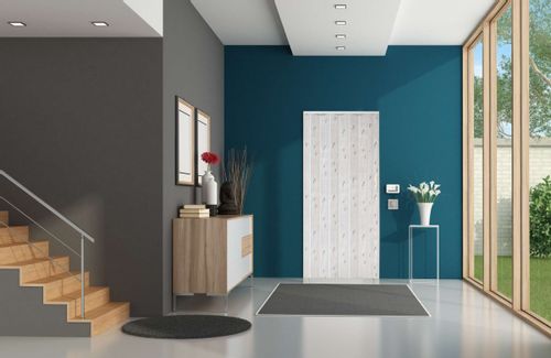 Drzwi harmonijkowe 001P DĄB ALASKA MAT - 80 cm na Arena.pl