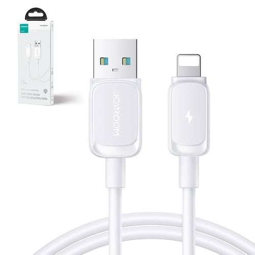 kabel przewód do iphone lightning - usb 2.4a 1.2m biały na Arena.pl