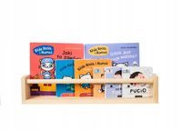 Półka na książki styl skandynawski 60cm