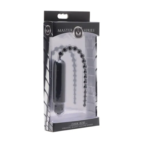 xr brands vibrating sound beaded insert czarny silikonowy 24cm na Arena.pl