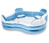 Duży basen z siedzeniami 229x229x66 cm INTEX 56475