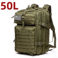 Plecak trekkingowy 25 l czarny 50 l (Green)
