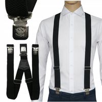 SZELKI DO SPODNI MĘSKIE regulowane Eleganckie wizytowe i na co dzień