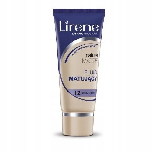 LIRENE 12 Naturalny fluid matujący do twarzy 30ml zdjęcie 2
