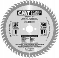 CMT PIŁA PILARKA TARCZOWA ZAGŁĘBIARKA DO CIĘCIA DREWNA 160X20MM 292.160.56H