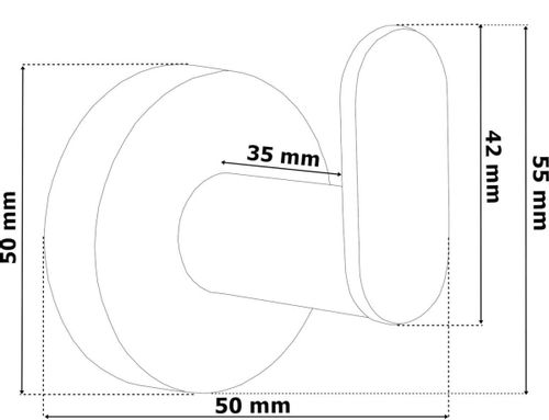 Wieszak loft Mokos czarny na Arena.pl