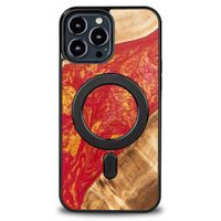 etui bewood unique na iphone 13 pro max - neons - paris z magsafe