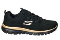 Buty damskie SKECHERS GRACEFUL GET CONNECTED (12615-BKRG) 39.5