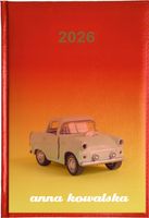 KALENDARZ A5 2026 TYGODNNIOWY KSIĄŻKOWY nadruk Z TWOIM IMIENIEM RÓŻNE WZORY