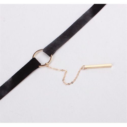 Naszyjnik Choker Wpadający Brązowy na Arena.pl