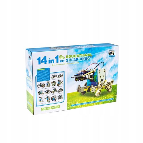 ROBOT SOLARNY ZESTAW ZABAWEK SOLARNYCH 14W1 SOLAR na Arena.pl